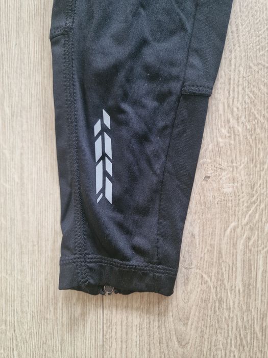 Leginsy Crivit XS 34 spodnie damskie czarne nowe