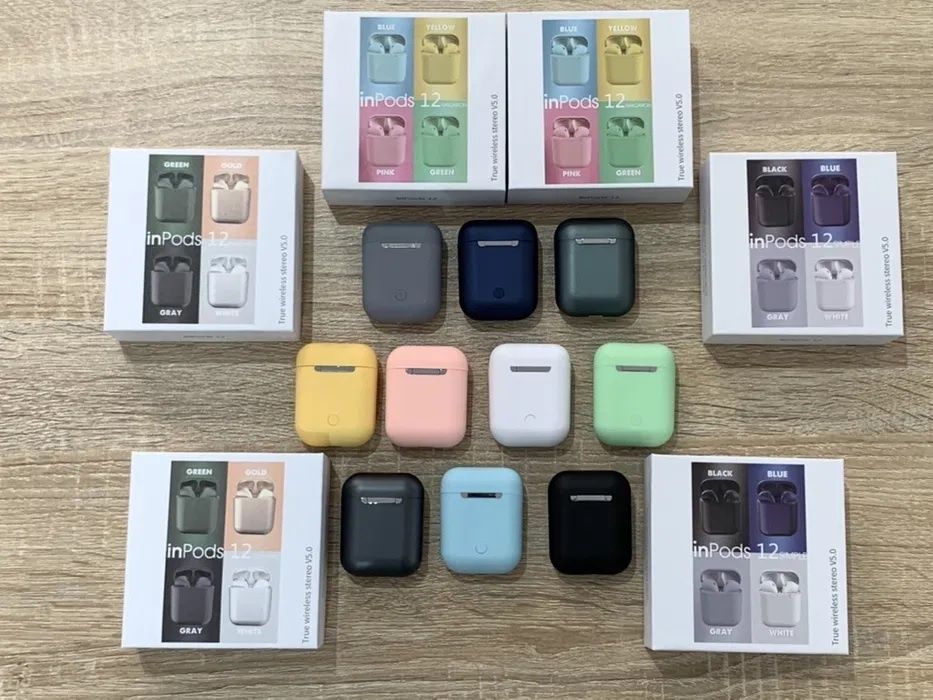 AirPods I12 Novos e Selados com Garantia - Varias Cores, Bluetooh