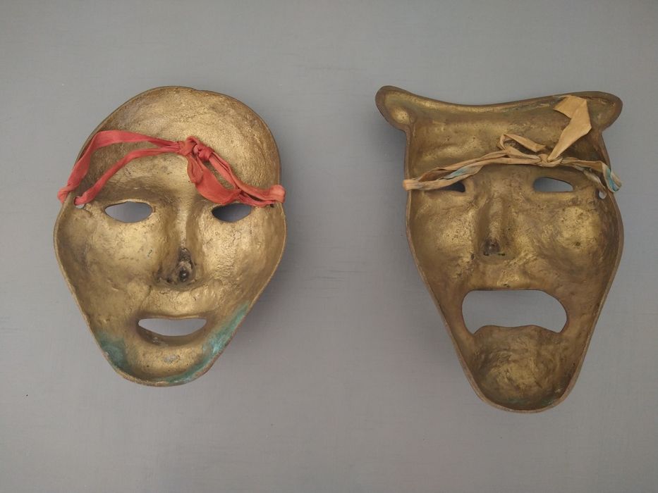 Máscaras parede carnaval