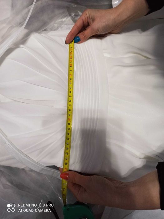 Suknia ślubna muślin