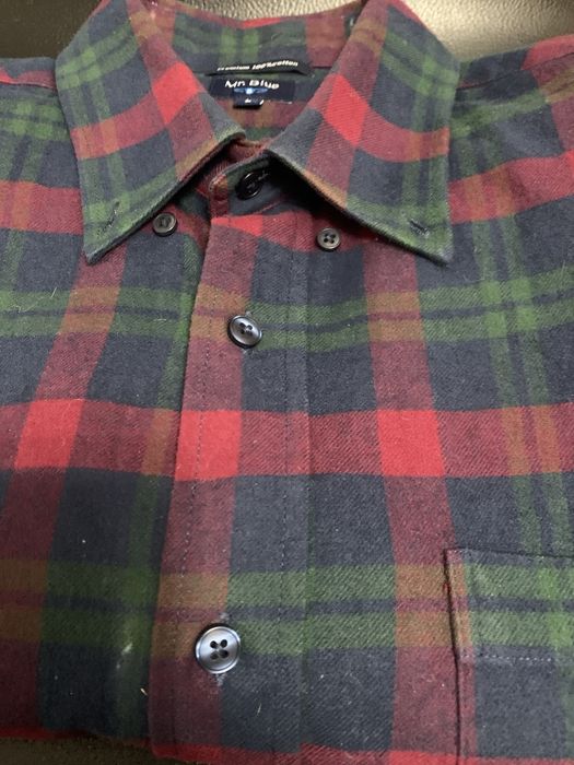 Camisa mr blue de manga comprida