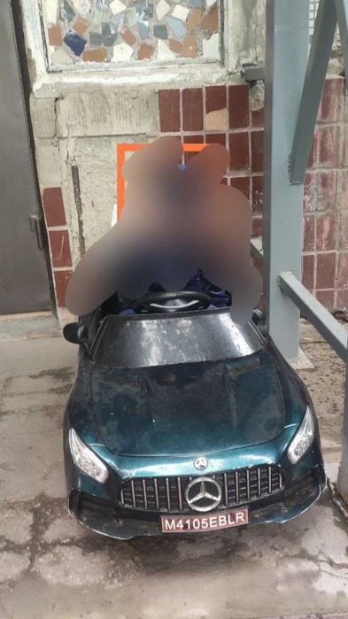 Детский электромобиль Bambi Mercedes (M4105EBLR) на радиоуправлении