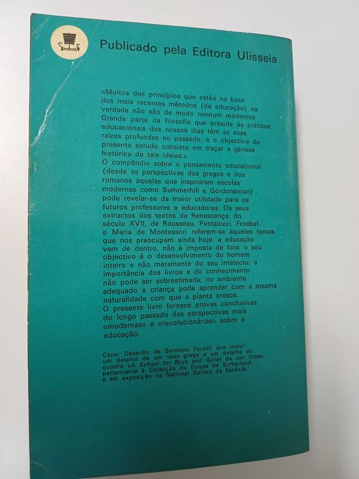 Elizabeth S. Lawrence - As origens e a evolução da educação moderna