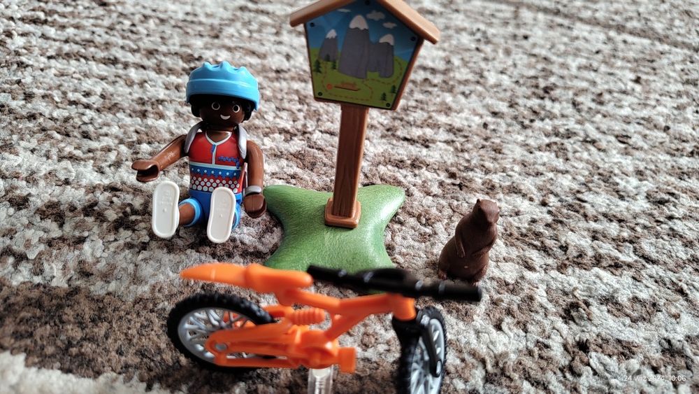 Playmobil rowerzysta