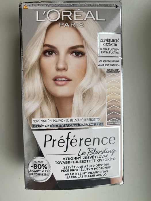 фарба для волосся Loreal ultra platinum