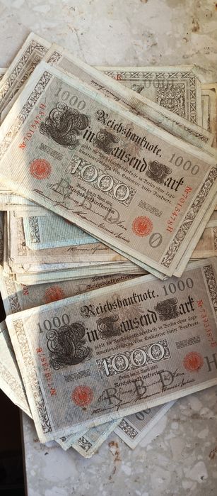 Banknot 1000 marek 1910