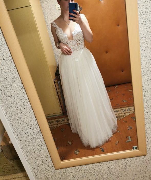 Suknia ślubna Madonna CENA DO NEGOCJACJI