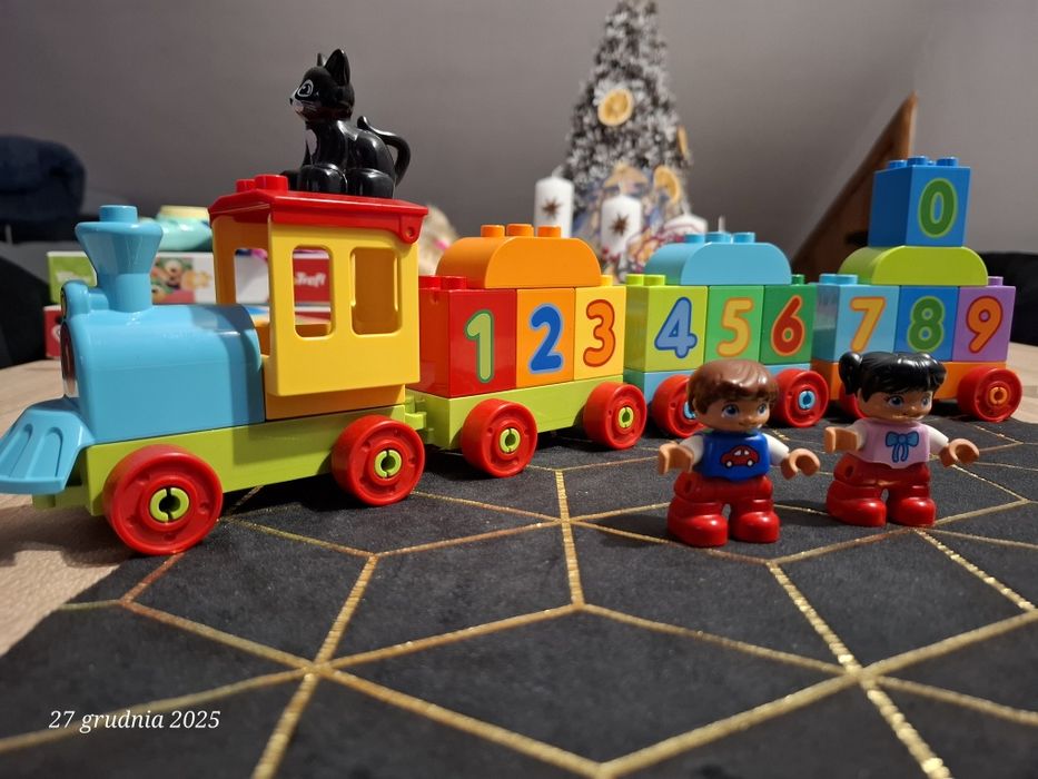 LEGO Duplo pociąg  Liczby