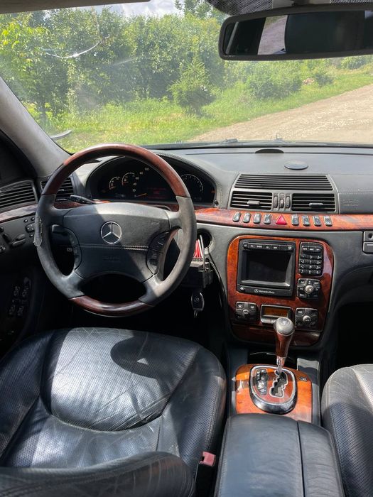 Розборка запчастини mercedes w 220 s 600 v 12 long