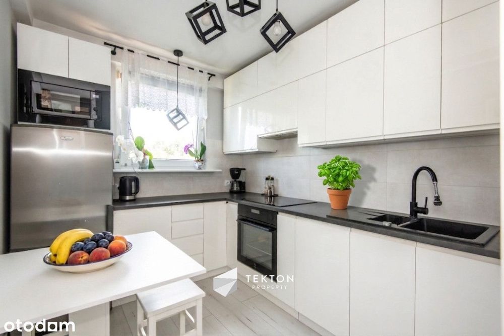 4 pokoje z balkonem,  piwnicą i niezależną kuchnią