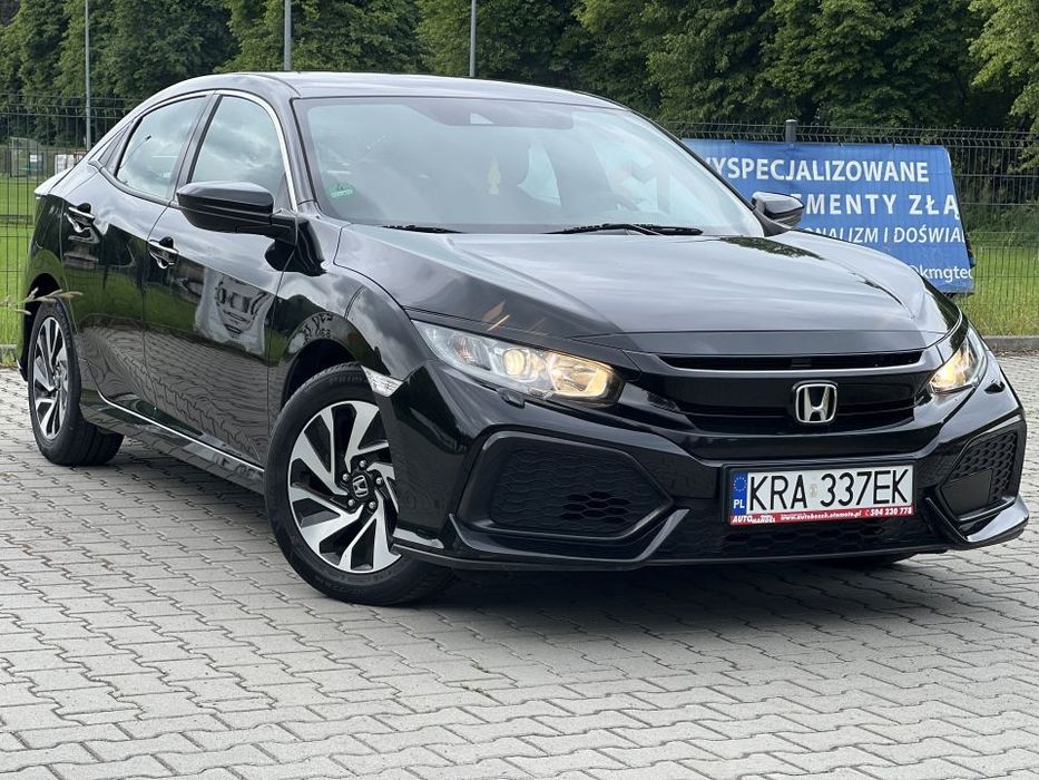 Honda Civic 1 RĘKA+bezwypadkowy+pełen serwis+ACC+kamera+Gwarancja 12 mies!