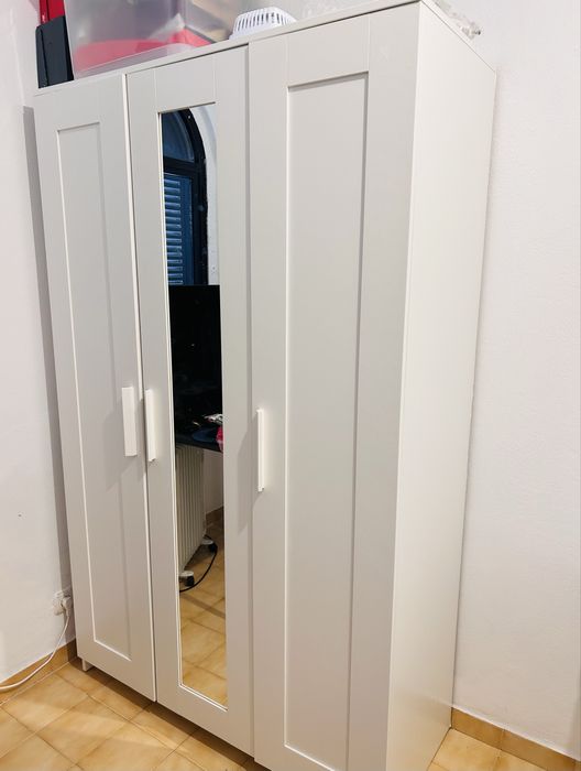 Roupeiro 3 portas com espelho