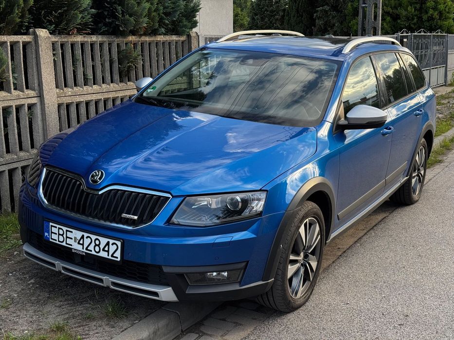 Skoda Octavia Octavia Scout 2.0 TDI 184km DSG 4x4 • panorama • acc • bogata wersja •