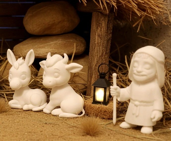 Presépio - 10 peças em 3D