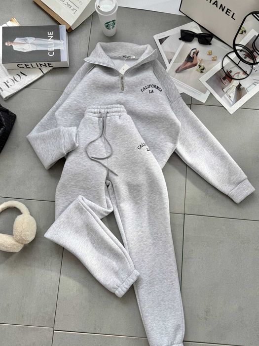 В наличии! Стильный женский теплый костюм + Подарок*