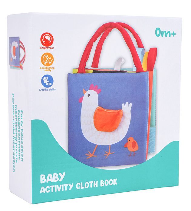 Zestaw Sensoryczna Książeczka Dla Najmłodszych