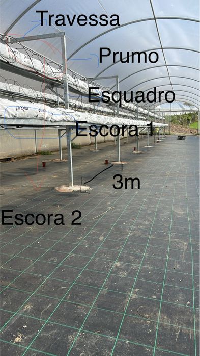 Vendo Estrutura Aço Galvanizado