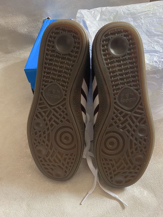 Шкіряні кросівки adidas samba