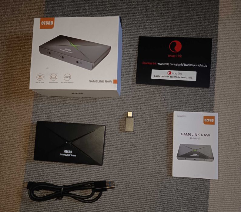 Placa de captura ezcap333 GAMELINK RAW