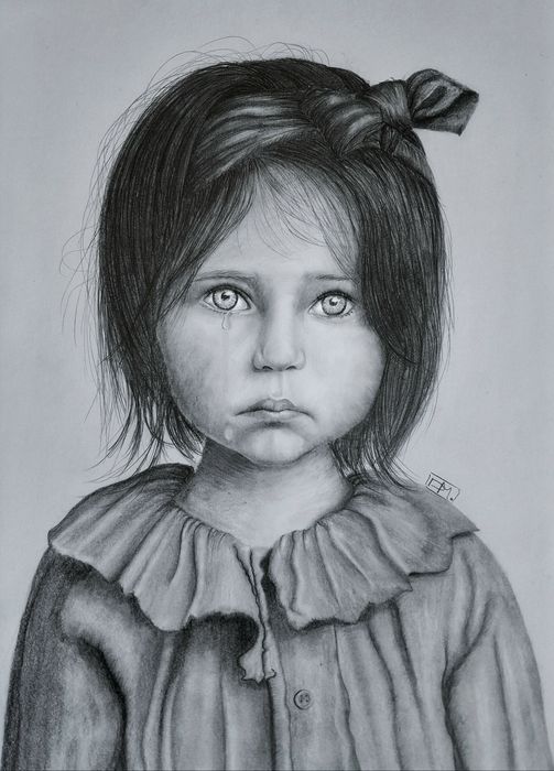 Портрет по фото олівцем формат: А3 А4 А5