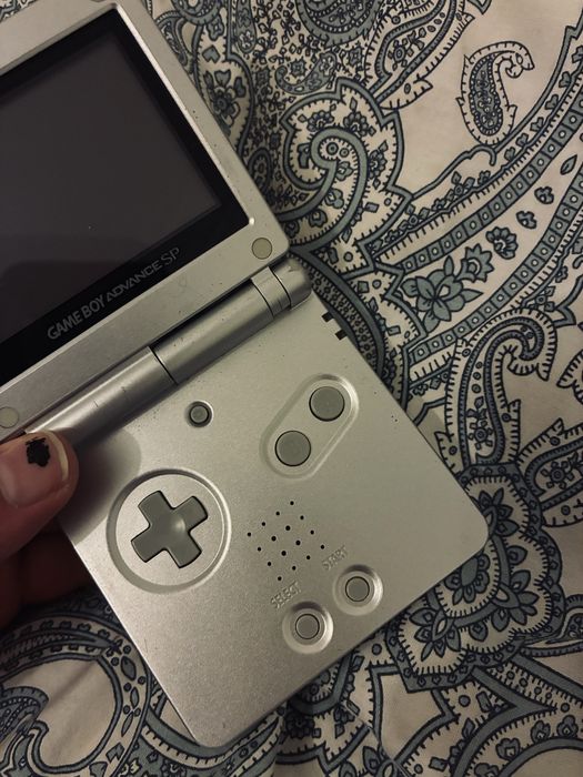 Gameboy Advance SP Silver AGS001