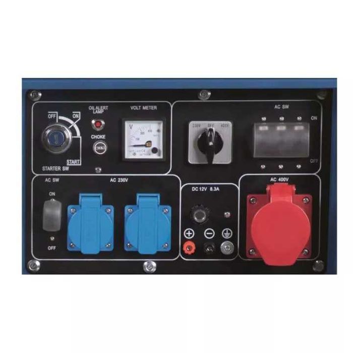 Дизельний генератор в кожухе Scheppach SG5200D Хороше качество Харьков