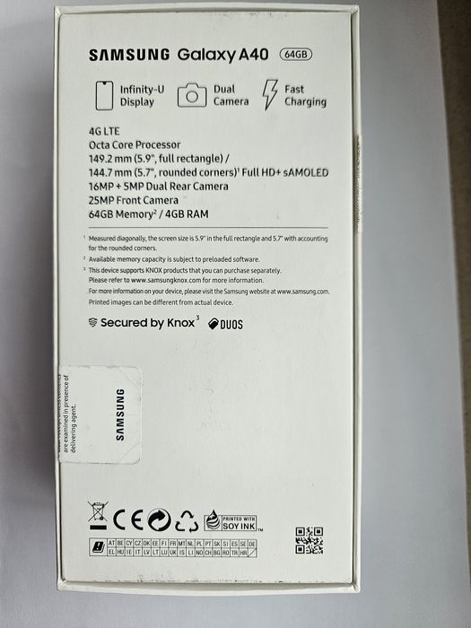 Samsung A40 - 64gb - usado
