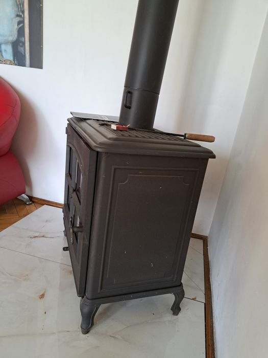 Piec kominkowy żeliwny Rustica 10 kW