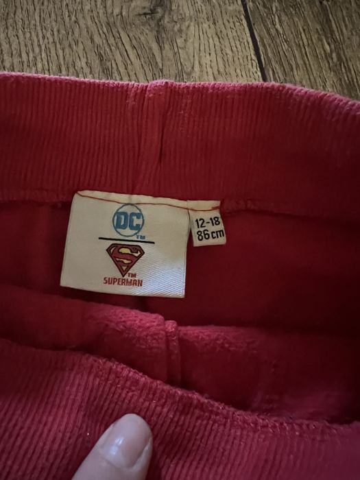 Spodnie dla chlopca superman