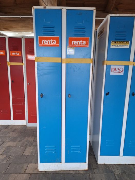 Szafka pracownicza BHP podwójna metalowa bardzo dobry stan