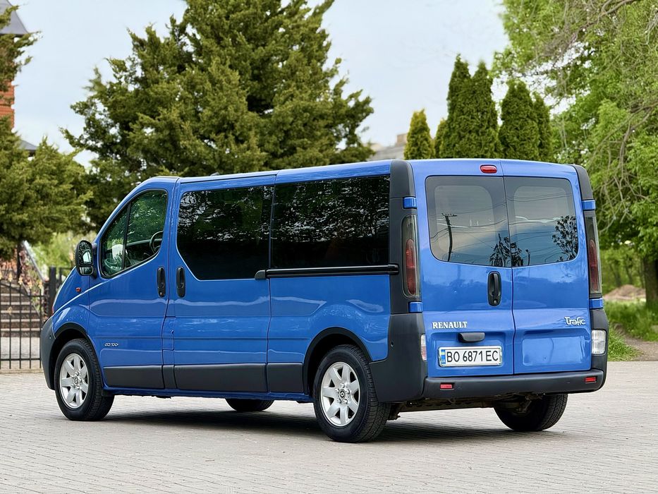Renault Trafic 1.9 Turbo Dizel 9 Місць Пасажир Оригінал! ДОВГА База Extra Long