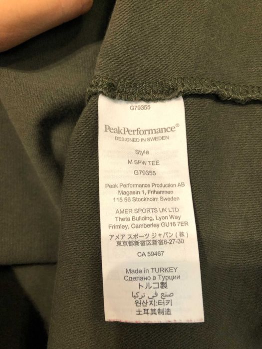 Koszulka Peak Performance SPW Tee rozm. L