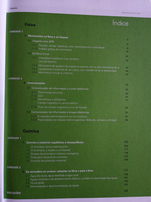 Livro física e química 11 ano