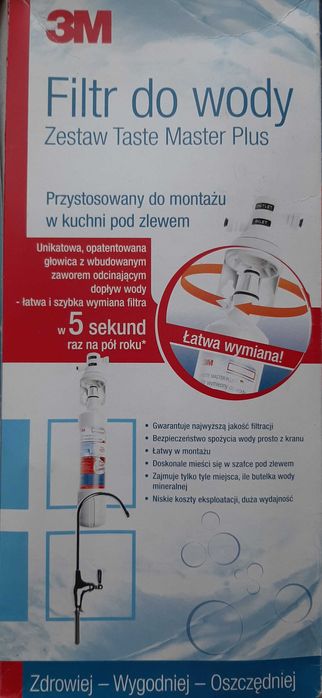 Filtr do wody 3M Zestaw Taste Master Plus z wylewką