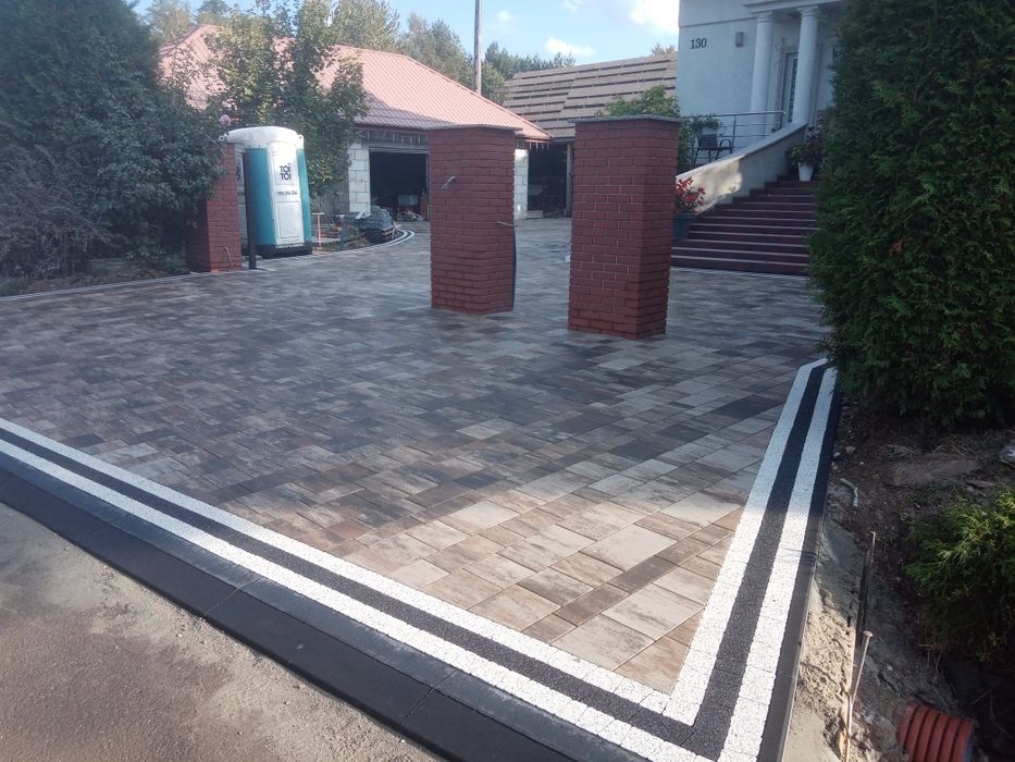 Układanie kostki brukowej, kompleksowo i solidnie