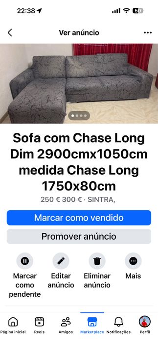 Sofa Divani & Divani com Chaselong