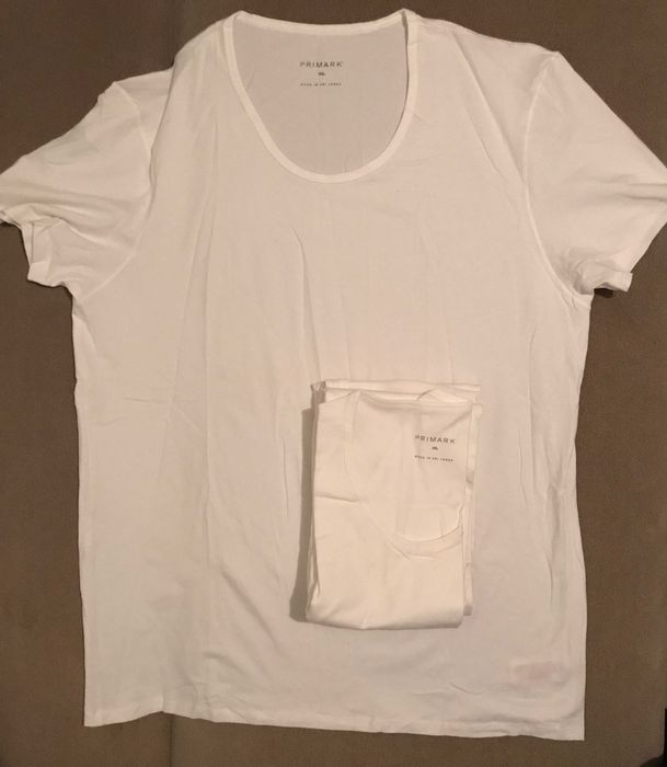 Primark biala koszulka T-shirt XXL nowa
