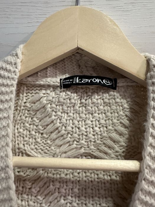 Кардиган бежевий розмір універсальний