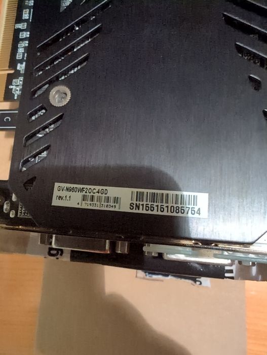 Gigabyte Geforce GTX 960 Windforce 4GB