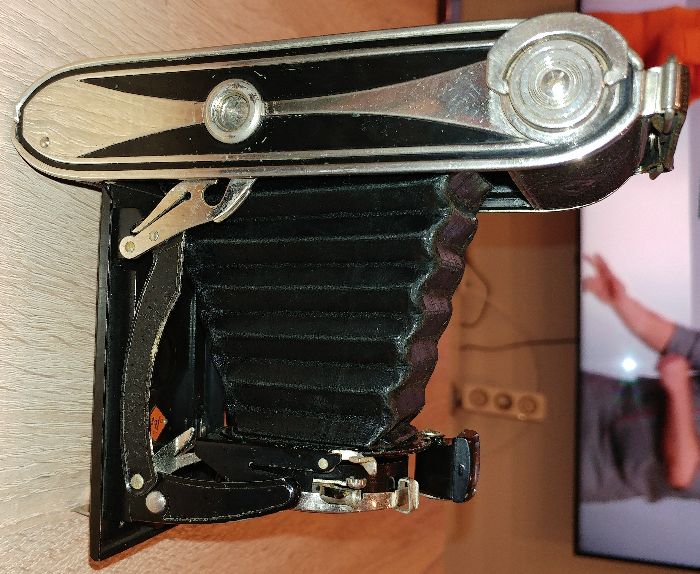 Aparat fotograficzny Billy Record AGFA anastigmat jgestar 7.7