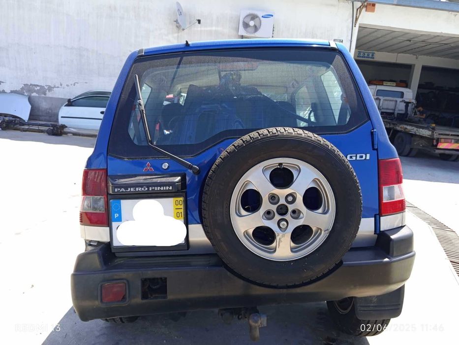 Para peças Mitsubishi Pajero Pinin 1.8 GDI 4X4 ano 2000