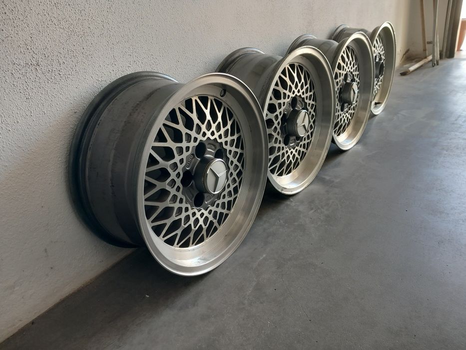 Jantes 15 em aluminio para mercedes