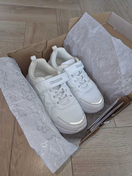Buty białe sneakersy 33 Kappa Future Athlets