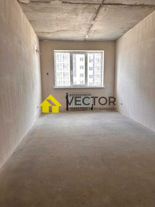 1кімнатна квартира 41м2 ЖК Пелюстковий Автономне опал. Середній поверх