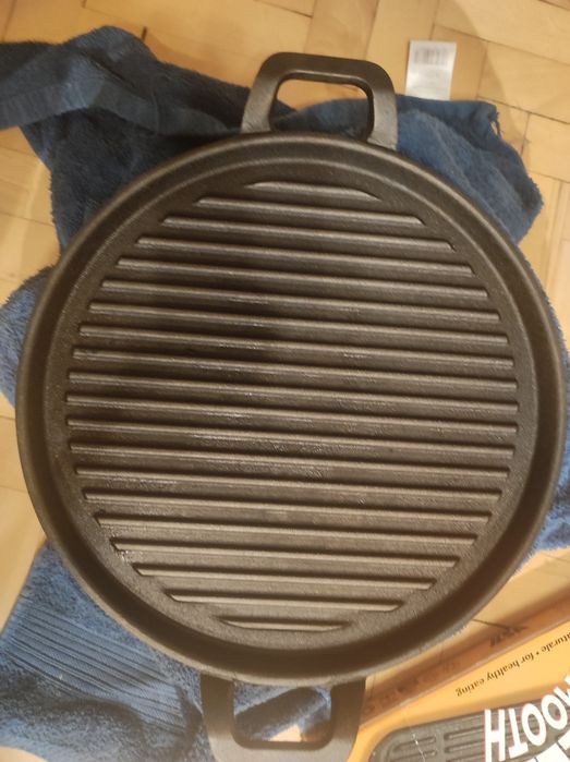 Patelnia żeliwna płyta żeliwna 30cm