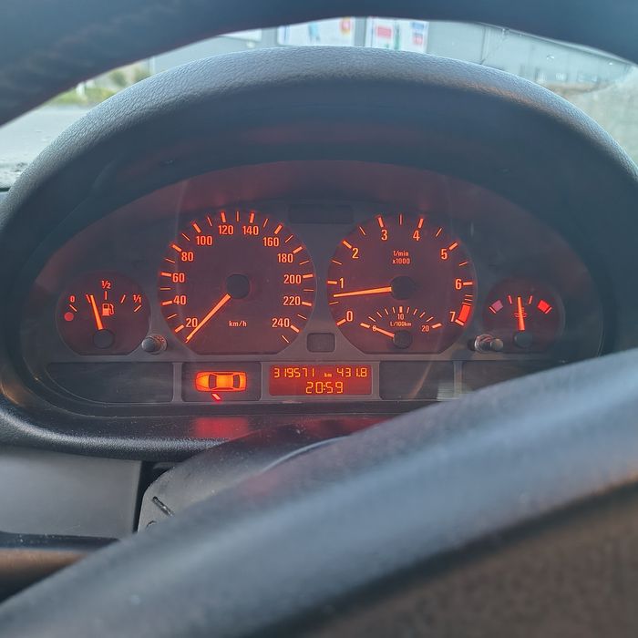 BMW E46 316i czarne