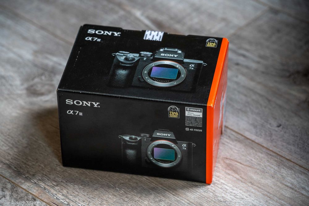 Sony Alpha A7III, gwarancja, komplet