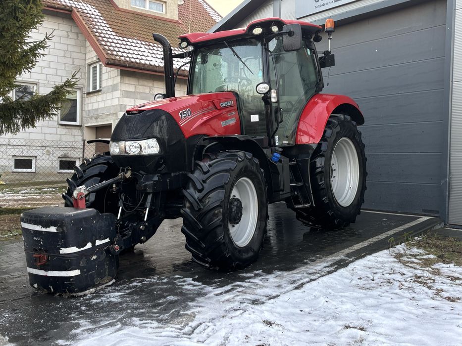 Case Maxxum 150 6 cyl TUZ  Miękka oś Pierwszy właściciel Brutto