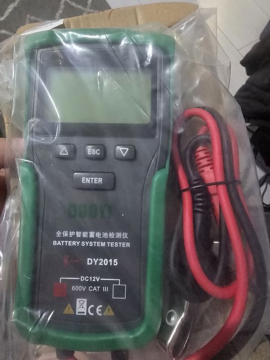 Тестер автомобильных акумуляторов