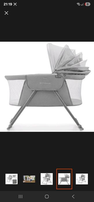 Kinderkarft Lovi 3w1 Łóżeczko turystyczne